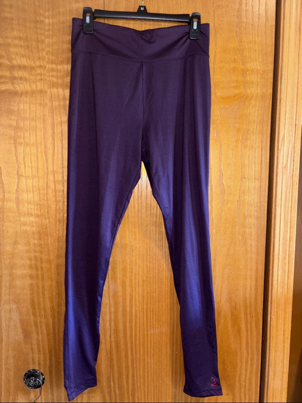 Cuddl Duds, long underwear, eggplant color, medium